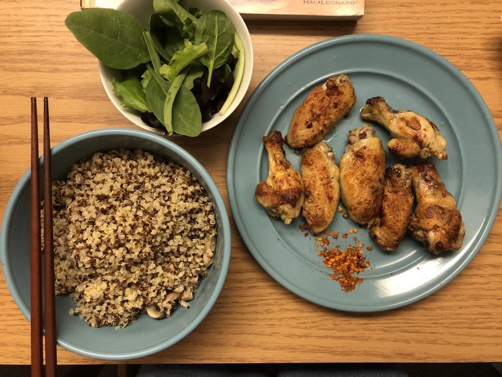 升级版超好吃蒜香盐煎鸡翅