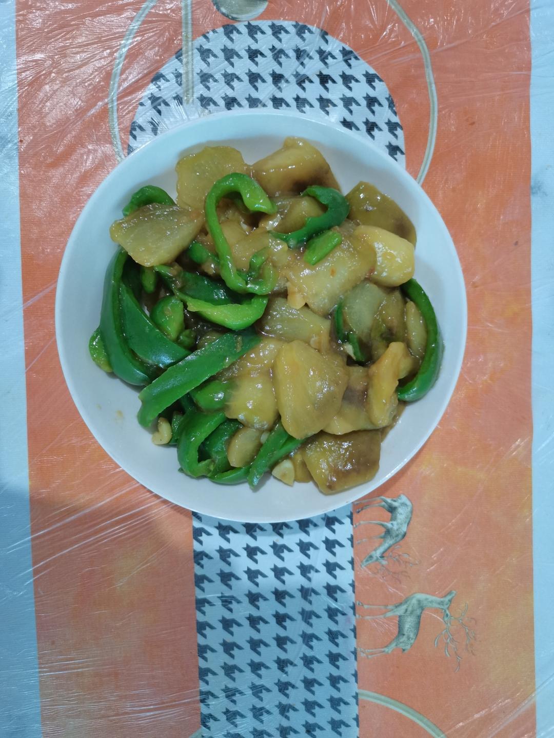 青椒茄子