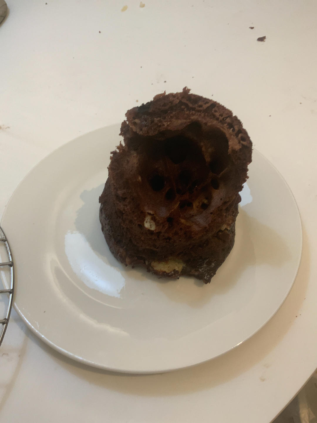 香蕉巧克力软心马克杯蛋糕