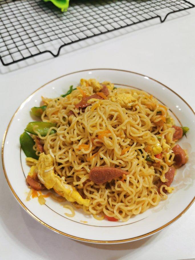 深夜食堂泡面高手之灵魂炒方便面🍜