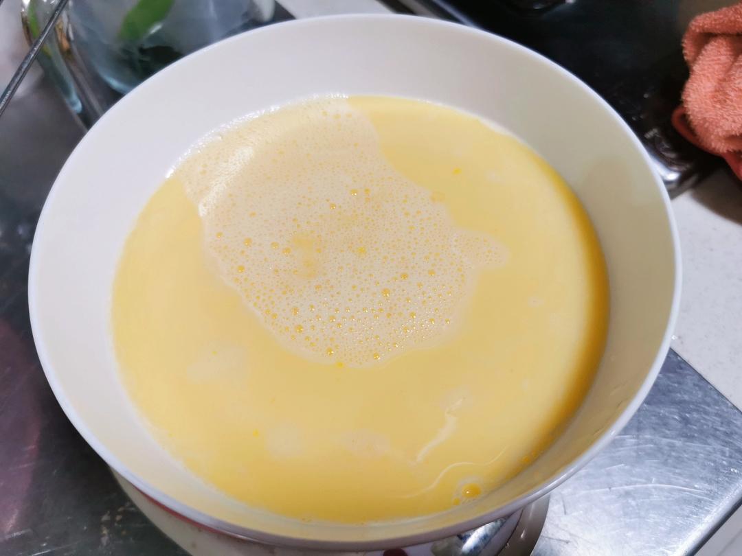 瑶柱虾仁蒸蛋羹+杂粮饭【3月北鼎蒸炖锅食谱】