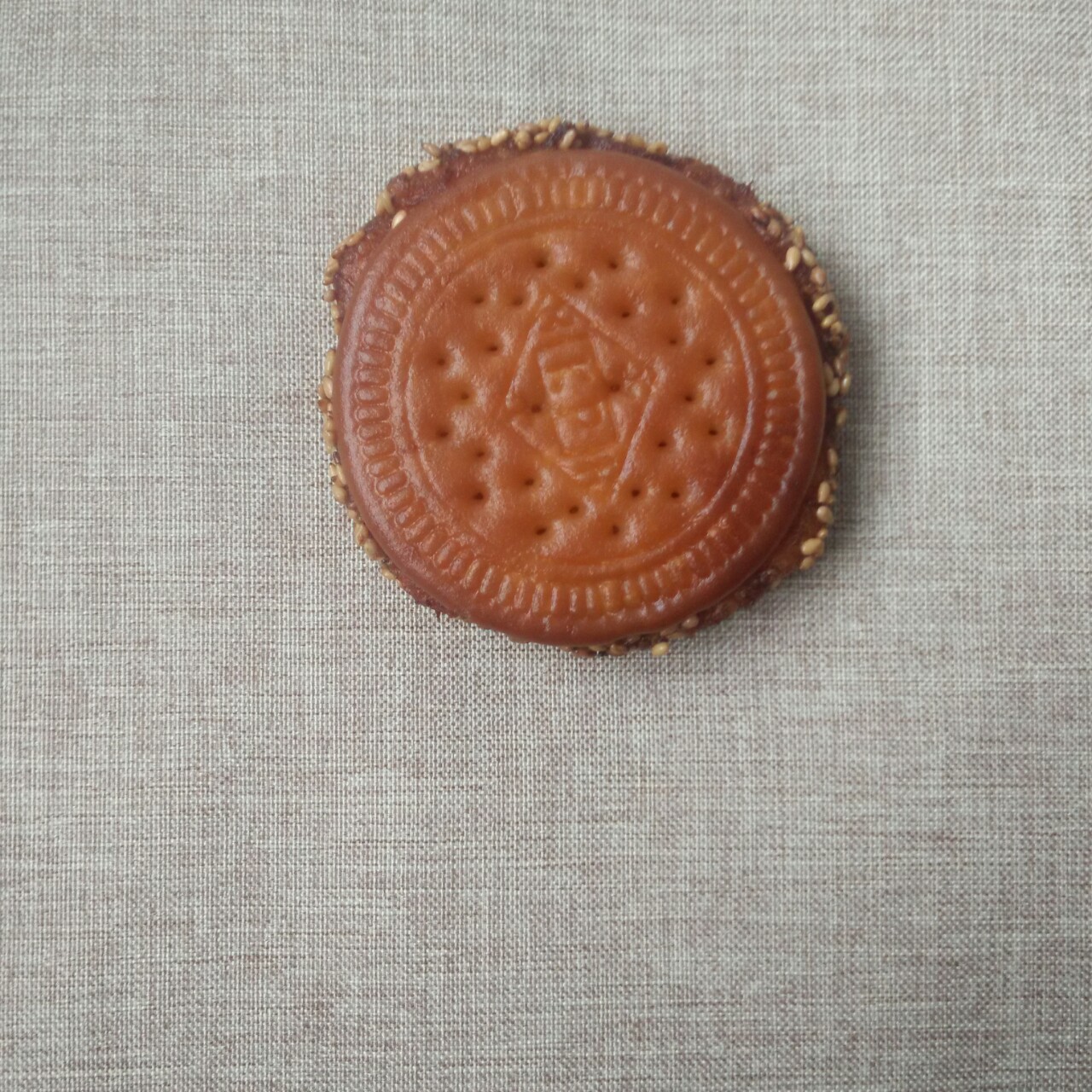 金钱南瓜饼