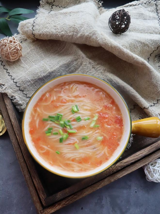 儿童餐之番茄鱼汤面❤️营养鲜美❤️开胃补钙的做法
