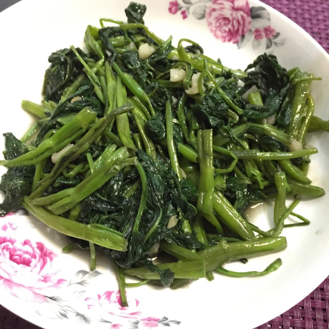 【曼食慢语】虾酱空心菜
