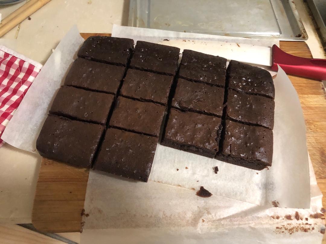 美式经典配方：巧克力布朗尼（The Perfect Brownies)