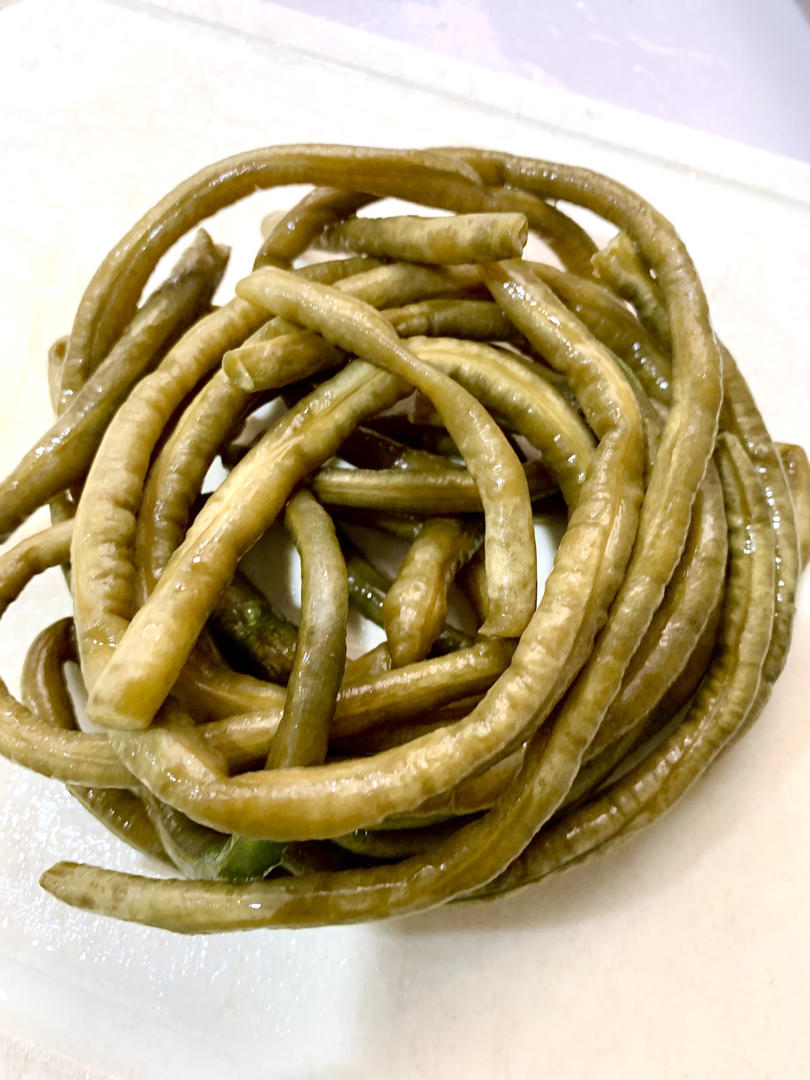 自制酸豆角（史上最简单三天完成）