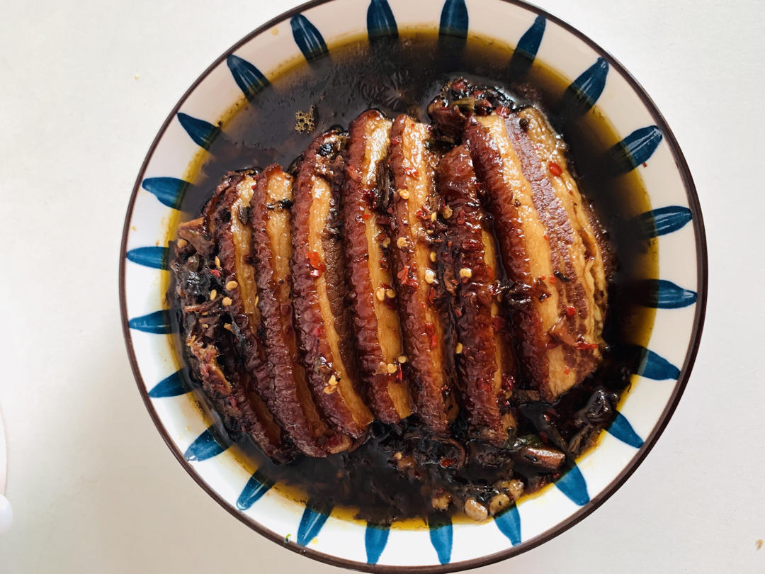 花戈薇做的梅菜扣肉