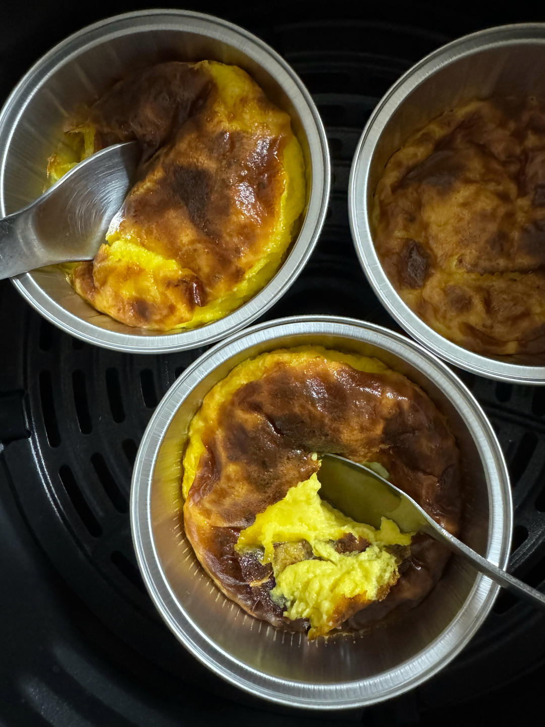 空气炸锅版全蛋葡式蛋挞『秒杀KFC』悠伴空气炸锅