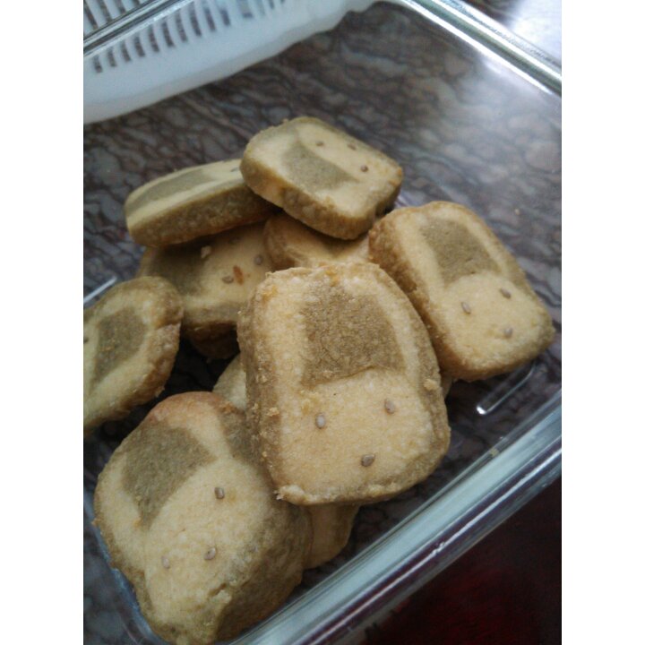 抹茶兔兔曲奇（比熊猫简单！超详细实物图+超良心手绘图）