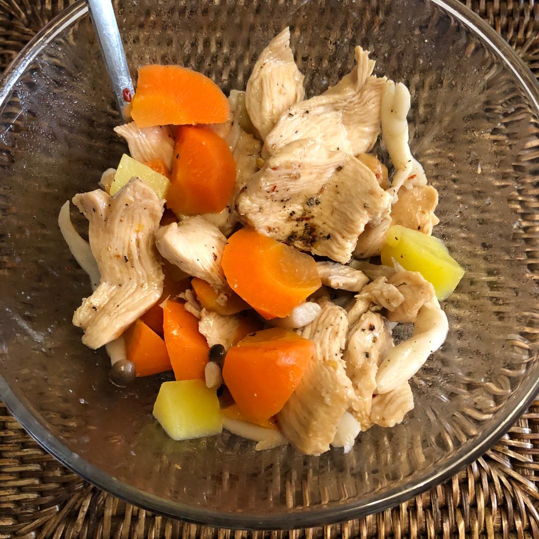 减脂鸡胸这样做的做法