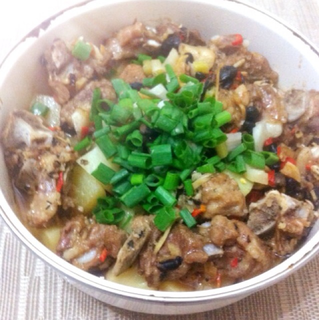 豉椒蒸土豆排骨