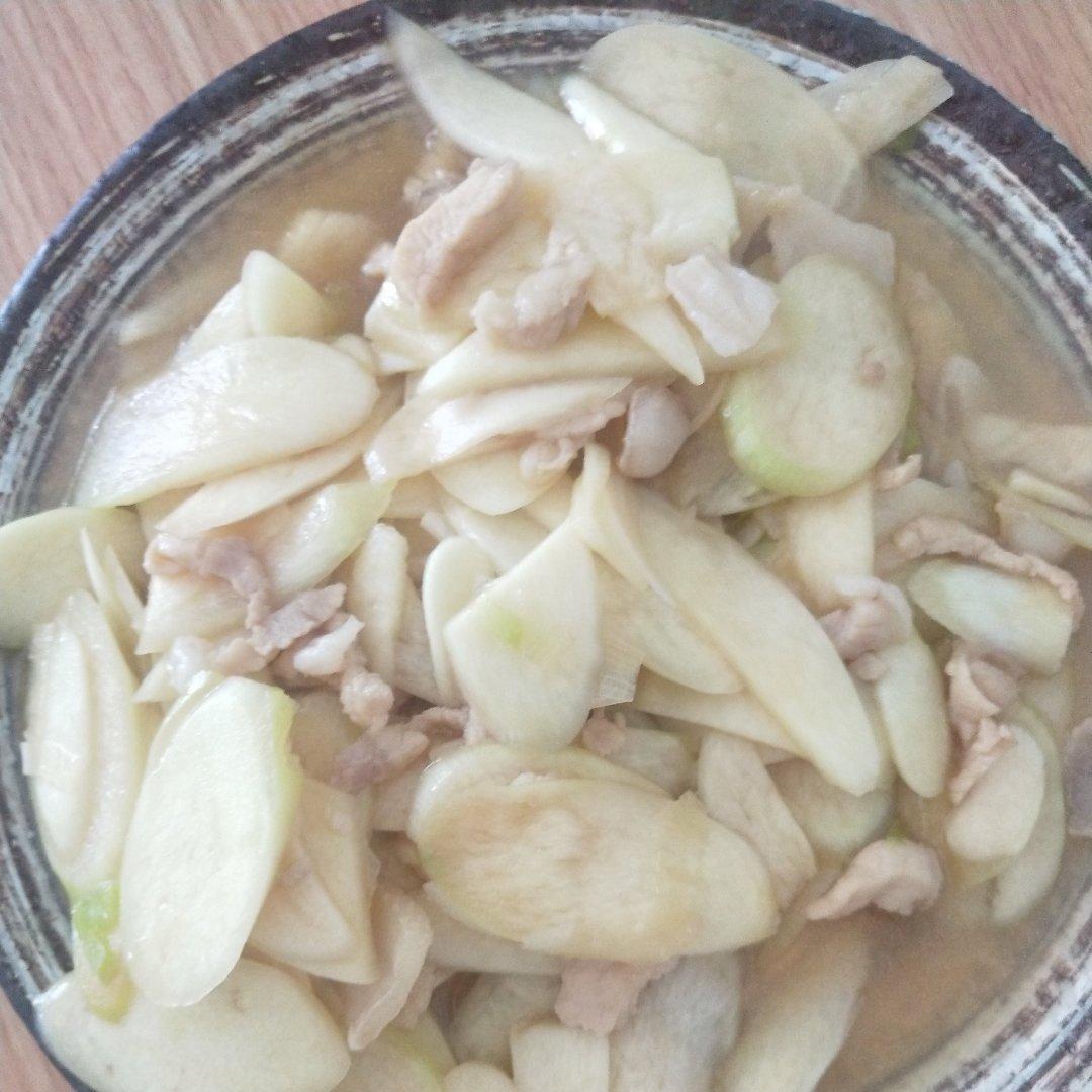 茭白炒肉