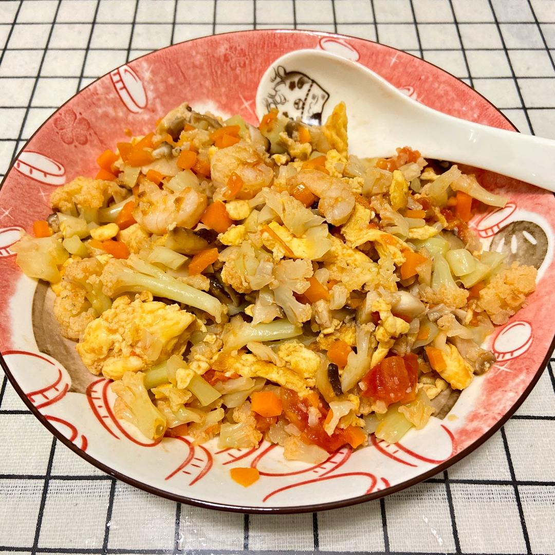 欧阳娜娜同款｜无米蛋炒饭，减肥妹子必学