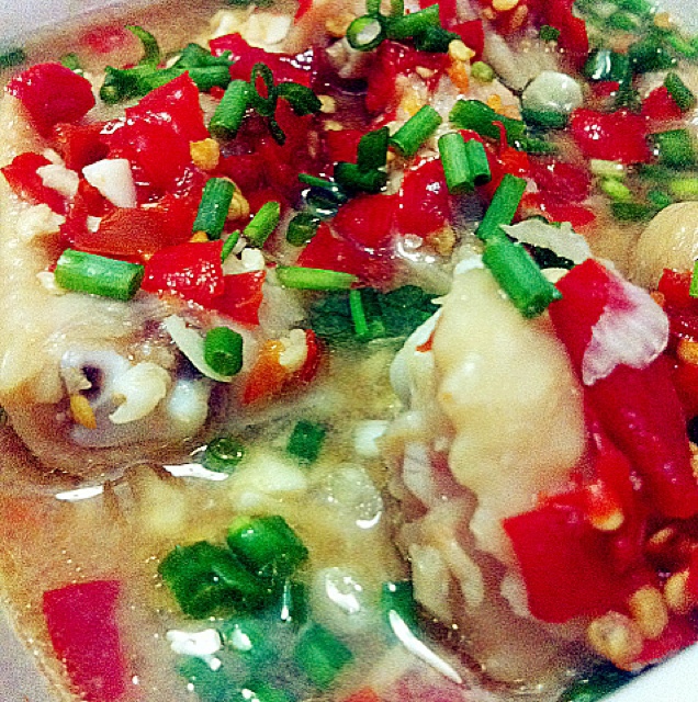 甜香酒酿剁椒鸡翅