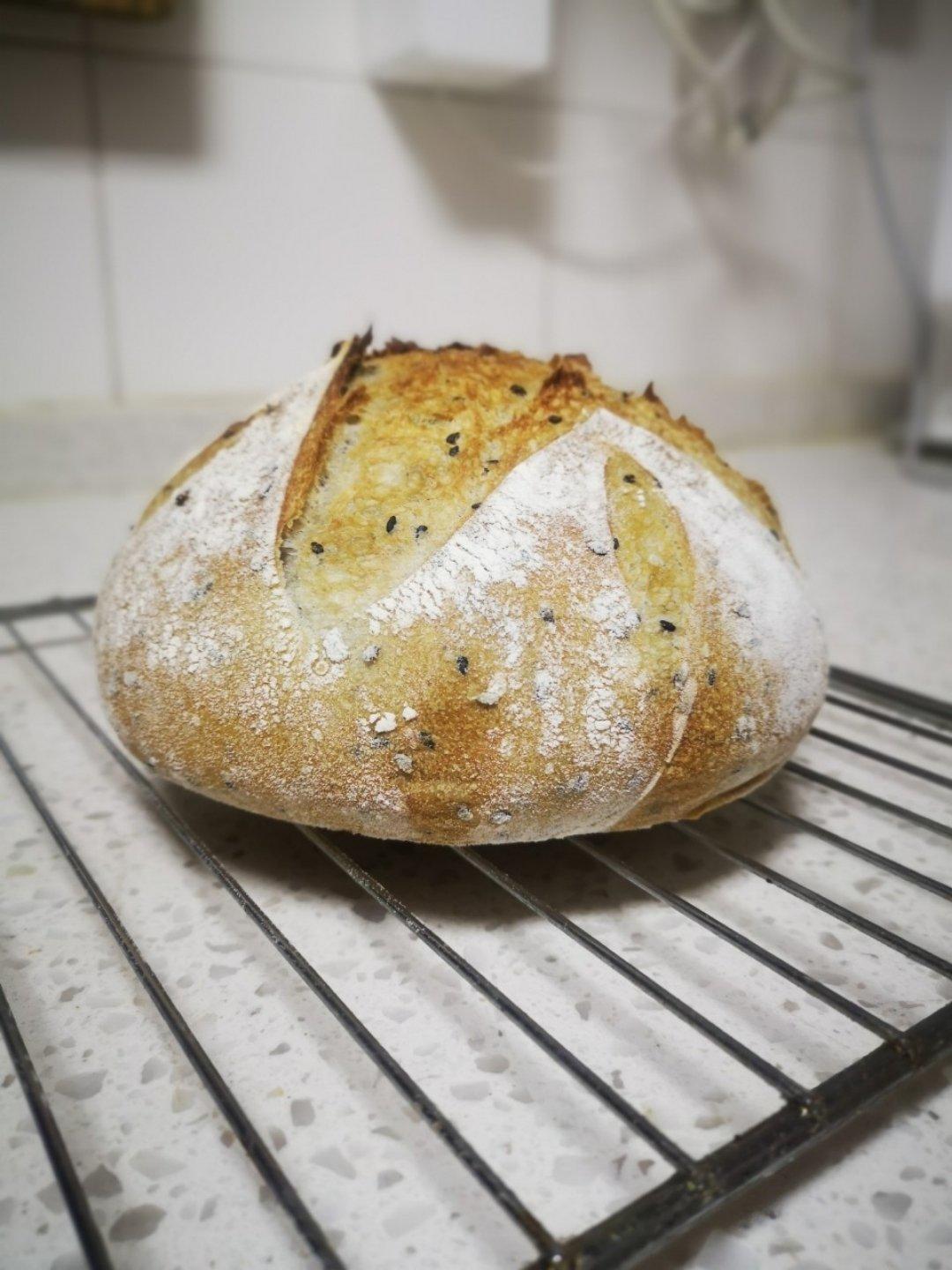 练手版亚麻籽欧包