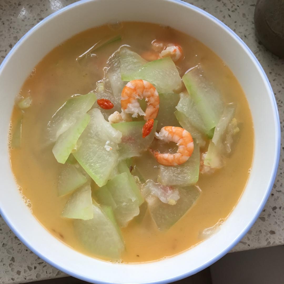 冬瓜海米汤