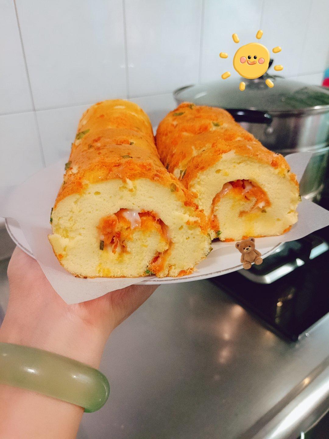 怎么卷都不裂的肉松蛋糕卷