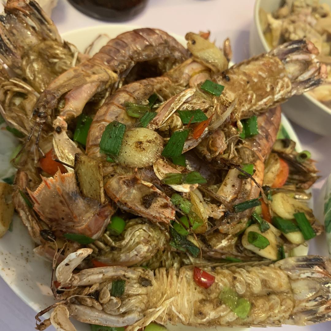 椒盐皮皮虾