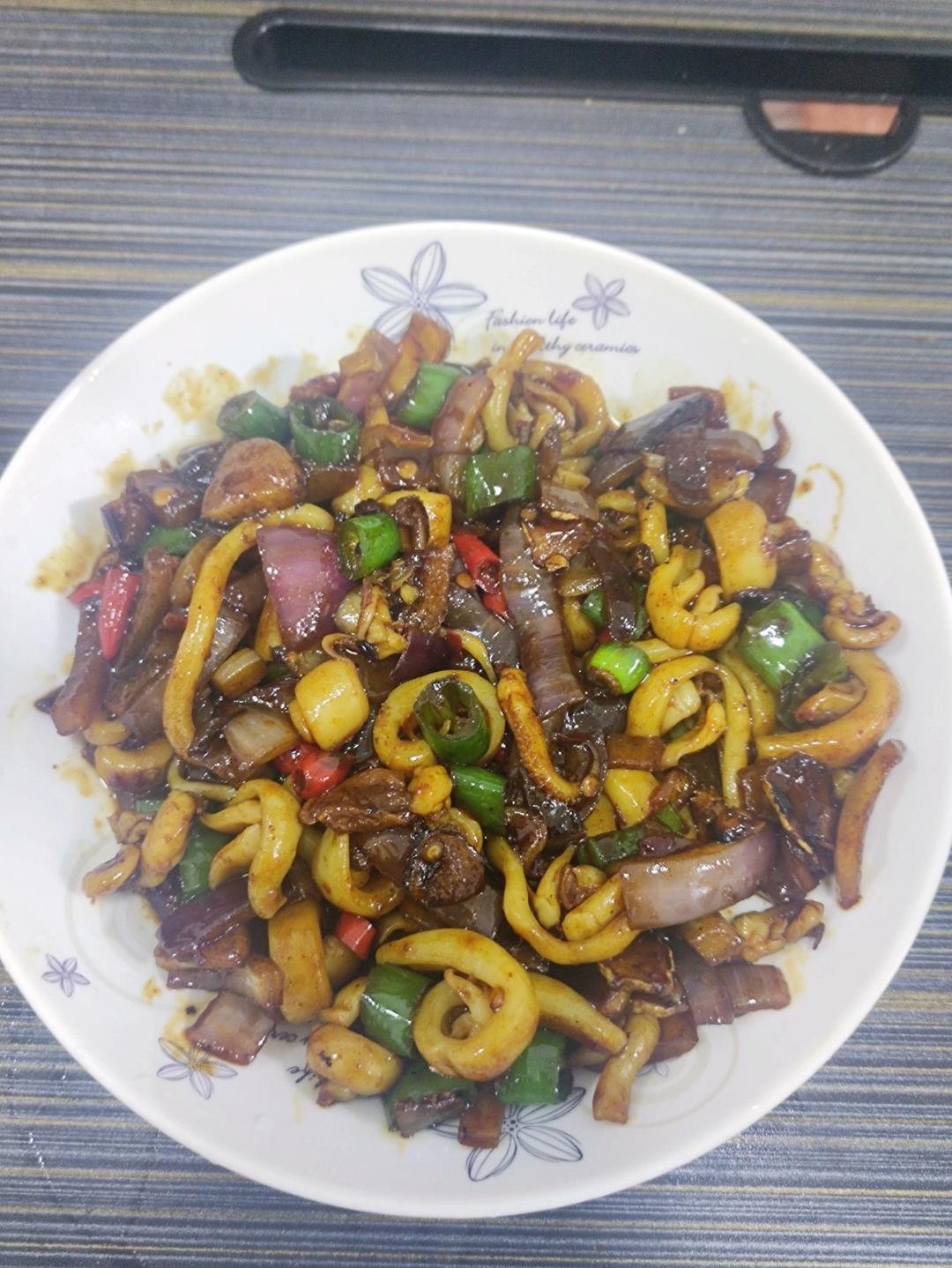 爆炒香辣鱿鱼