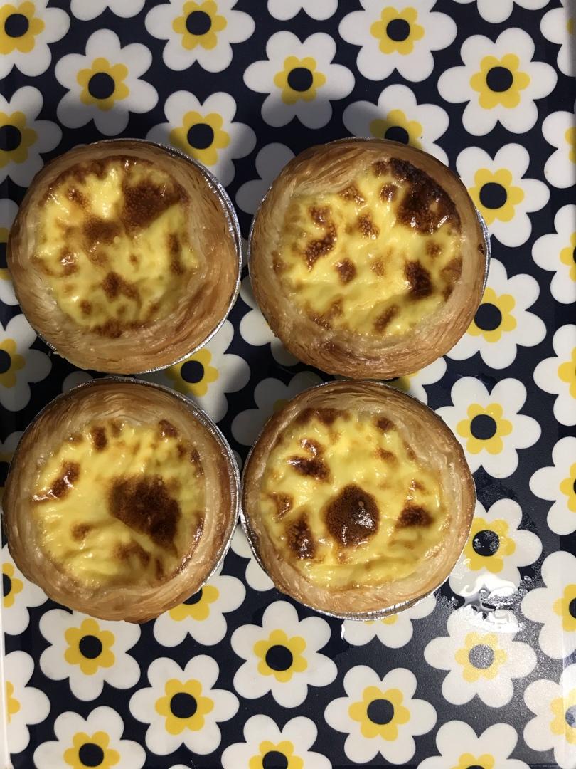 奶粉版蛋挞无奶油版