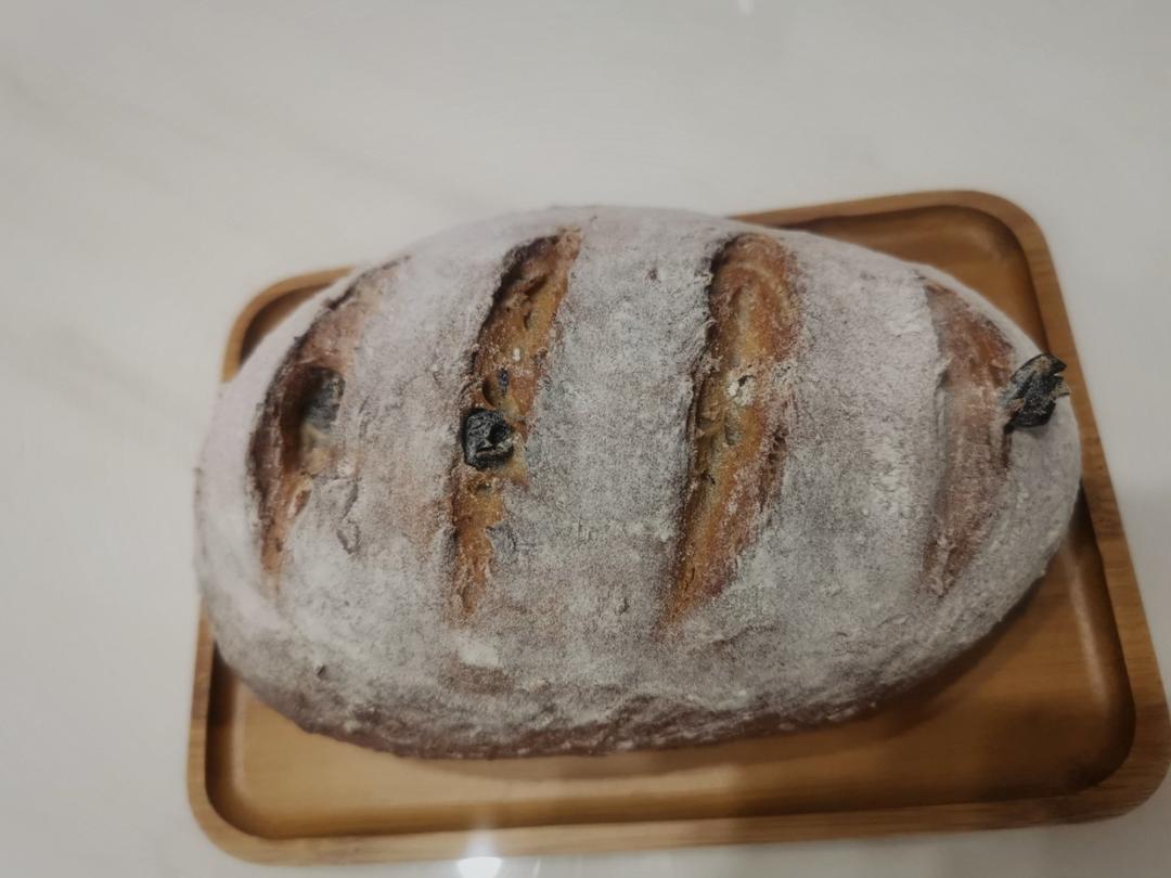 红糖干果全麦面包