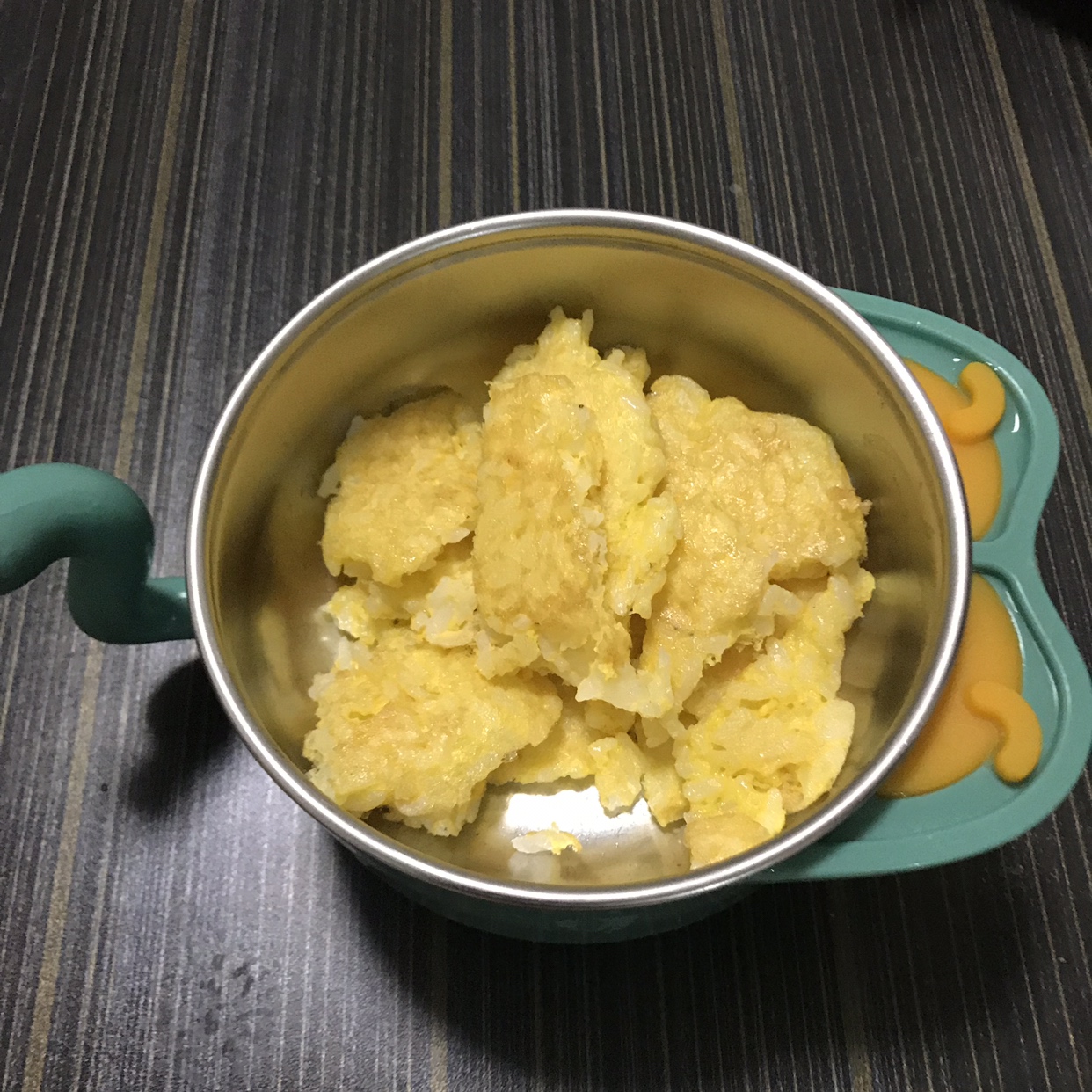 鸡蛋米饼（宝宝辅食）的做法
