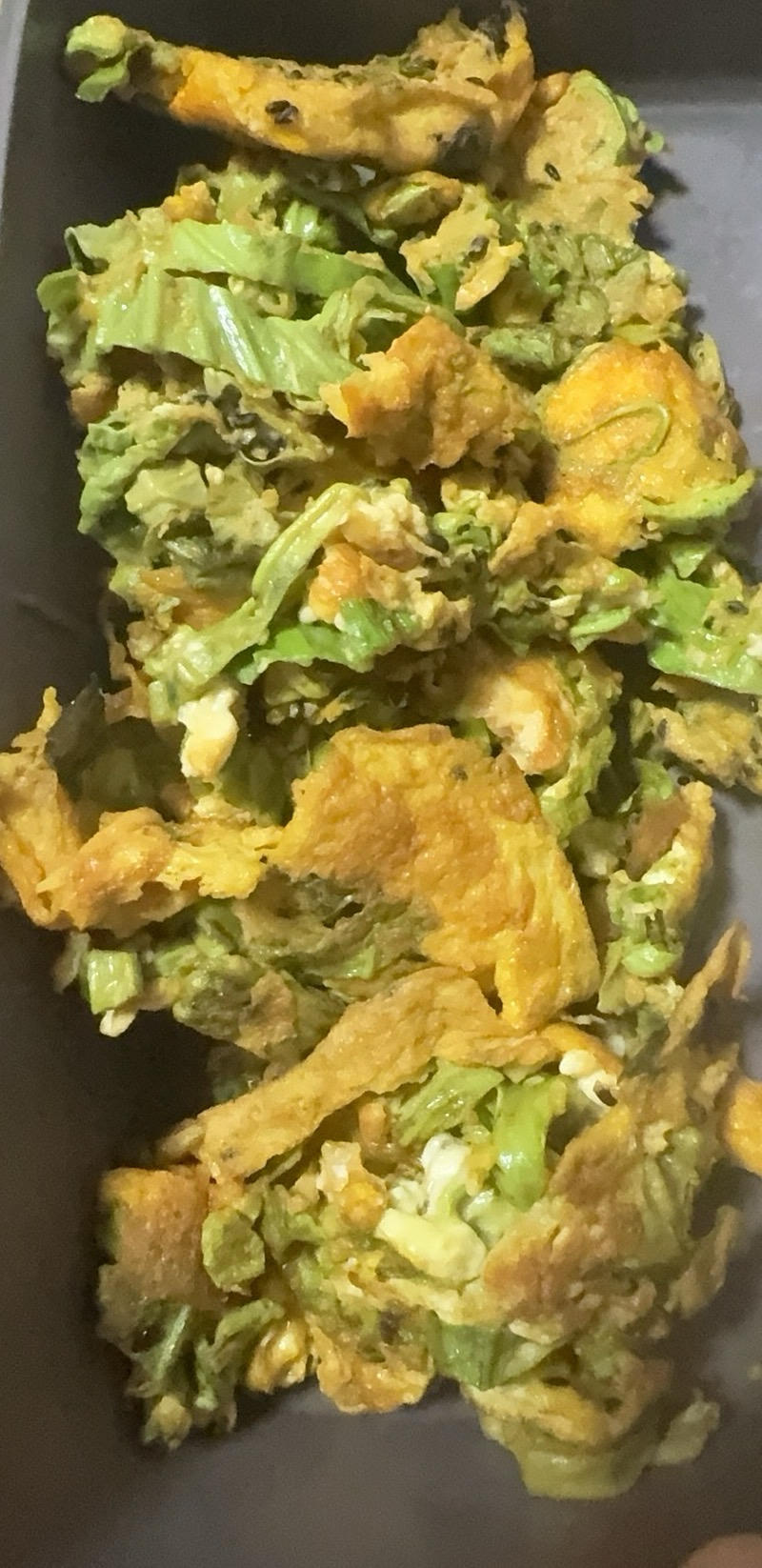 荷叶芽炒鸡蛋