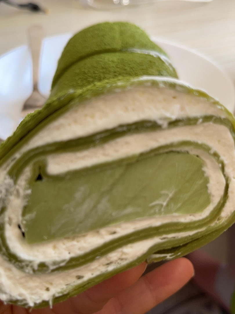 抹茶奶冻毛巾卷【曼食慢语】
