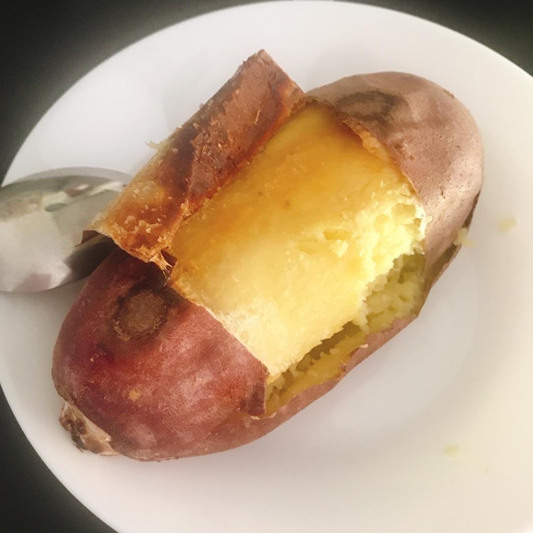 烤箱烤红薯