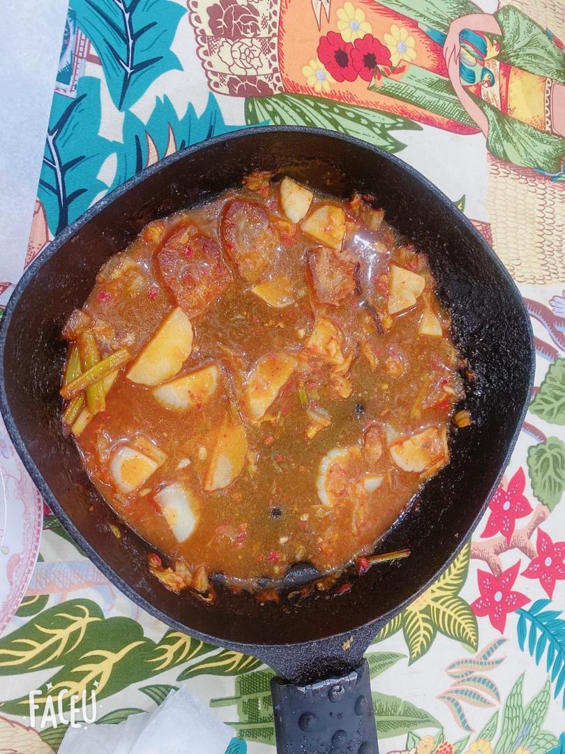 秘制泡菜炒五花肉