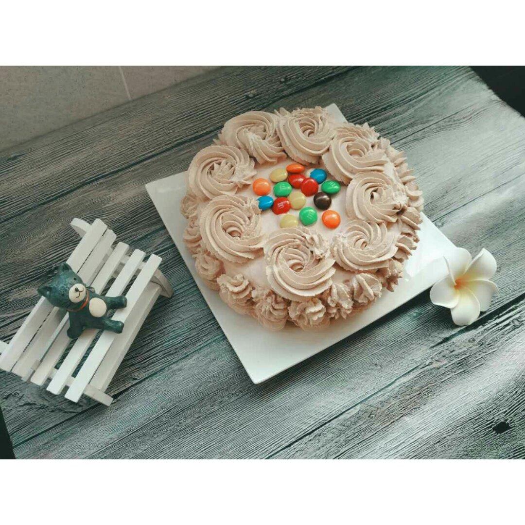 草莓菠萝奶油蛋糕6寸