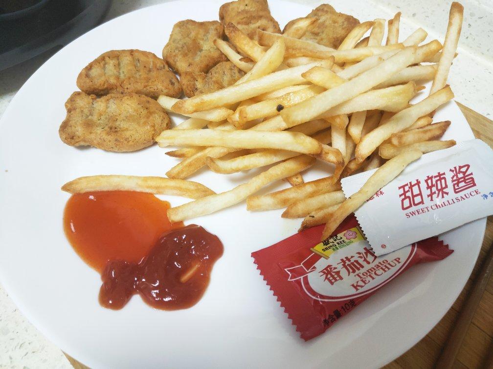 炸薯条的两种做法（空气炸锅）