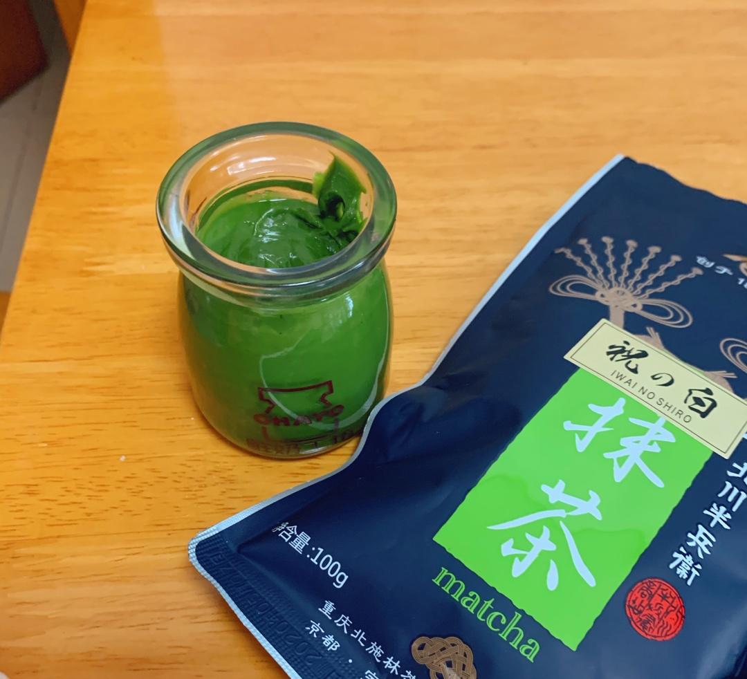 抹茶牛奶酱