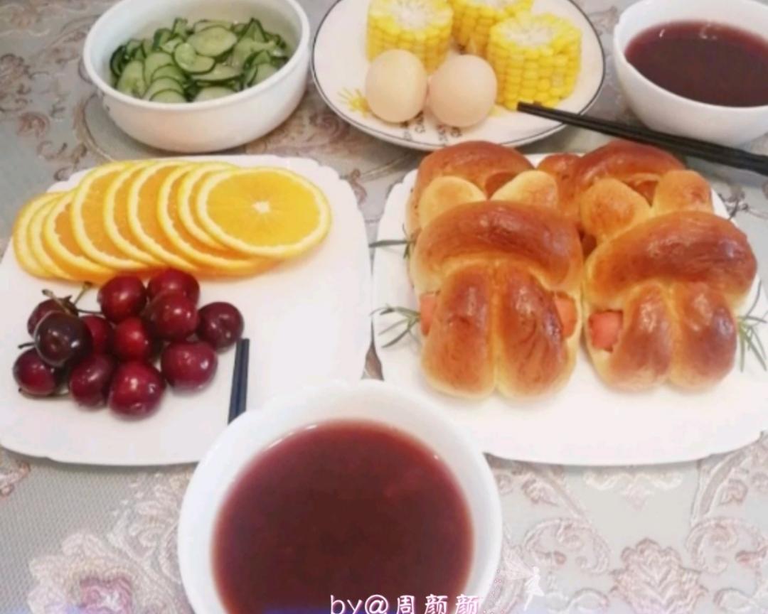 纯奶手撕吐司的做法 步骤1