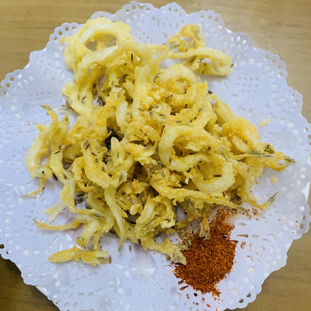酥炸银鱼