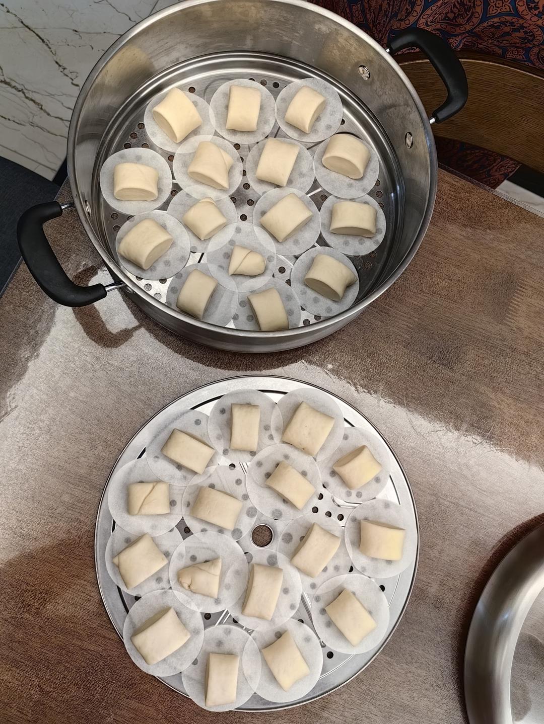 一发奶香小馒头，口感特别好！