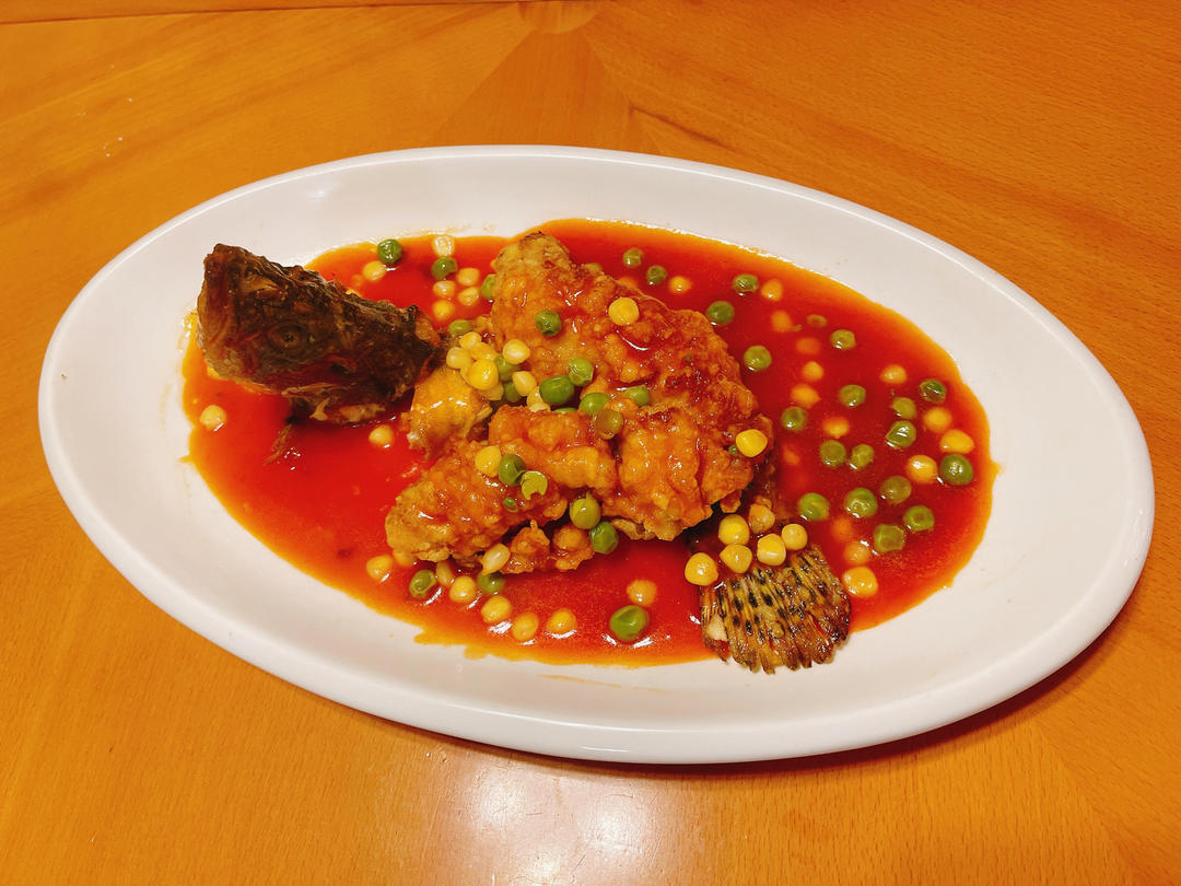 年菜必学【松鼠桂鱼】，给你多动图食谱，不信你学不会！（孔瑶原创食谱）