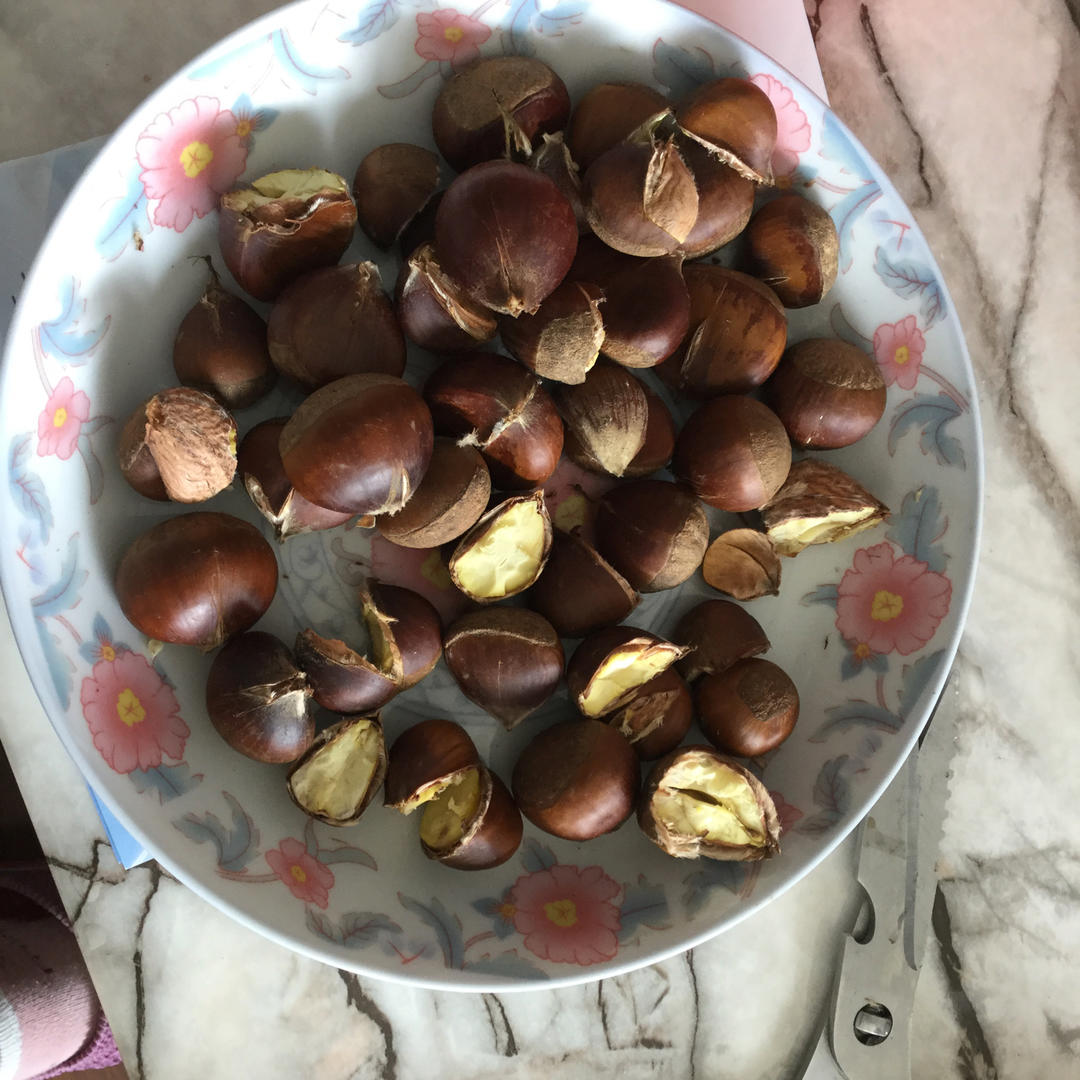 剥板栗最省事、最省时的方法