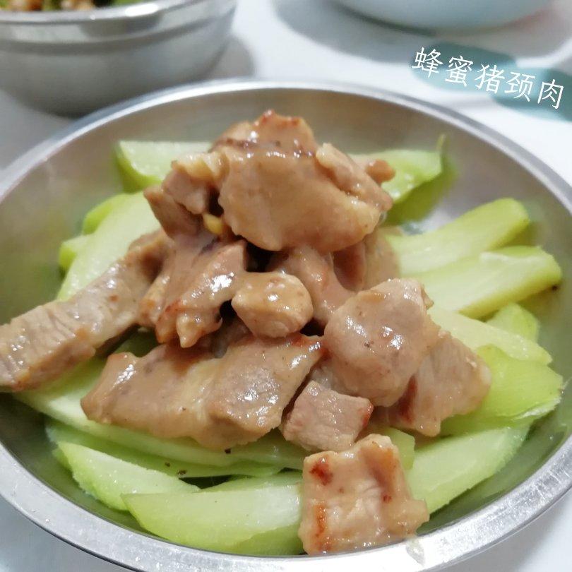 佛手瓜炒肉片