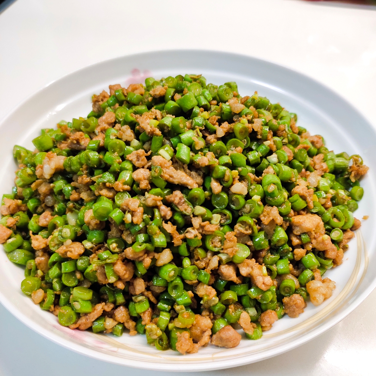 下饭菜: 烂肉豇豆的做法