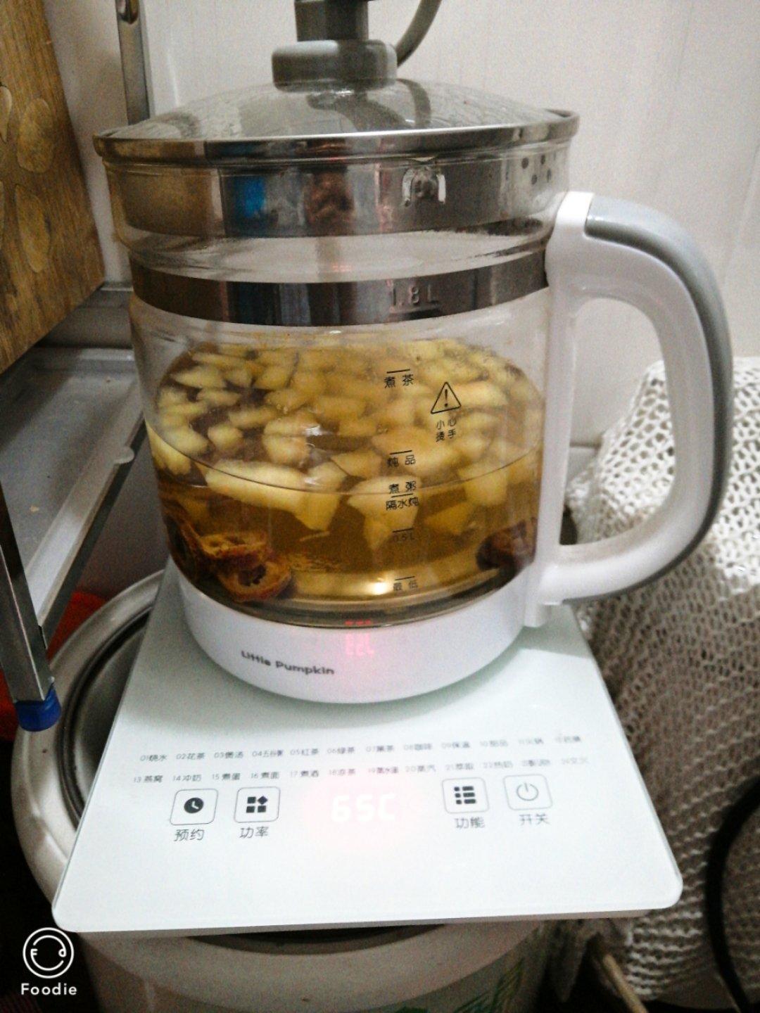 健胃消食的山楂苹果水