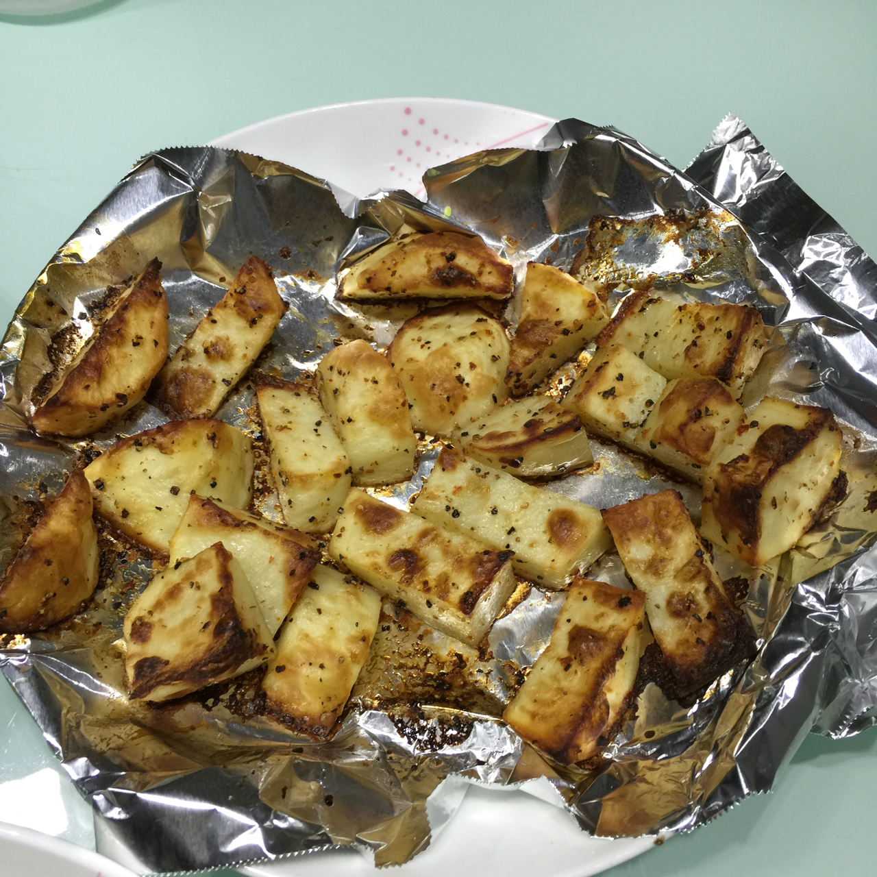 英国菜之放荡烤土豆fondant potato