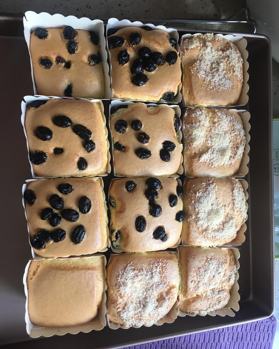 纸杯蛋糕 8寸戚风蛋糕的量