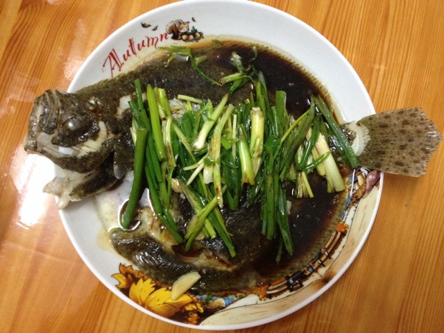 清蒸多宝鱼
