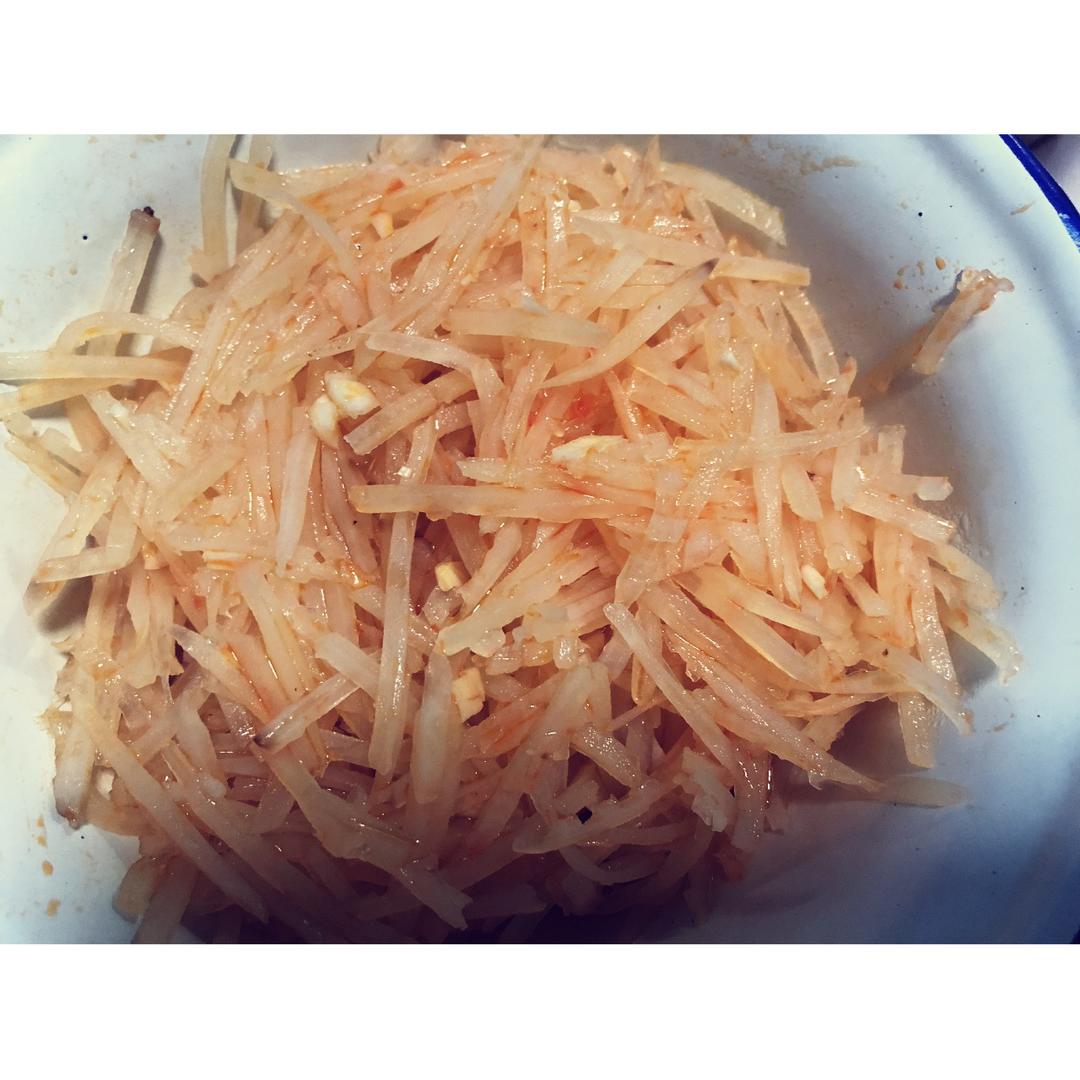 炝拌土豆丝
