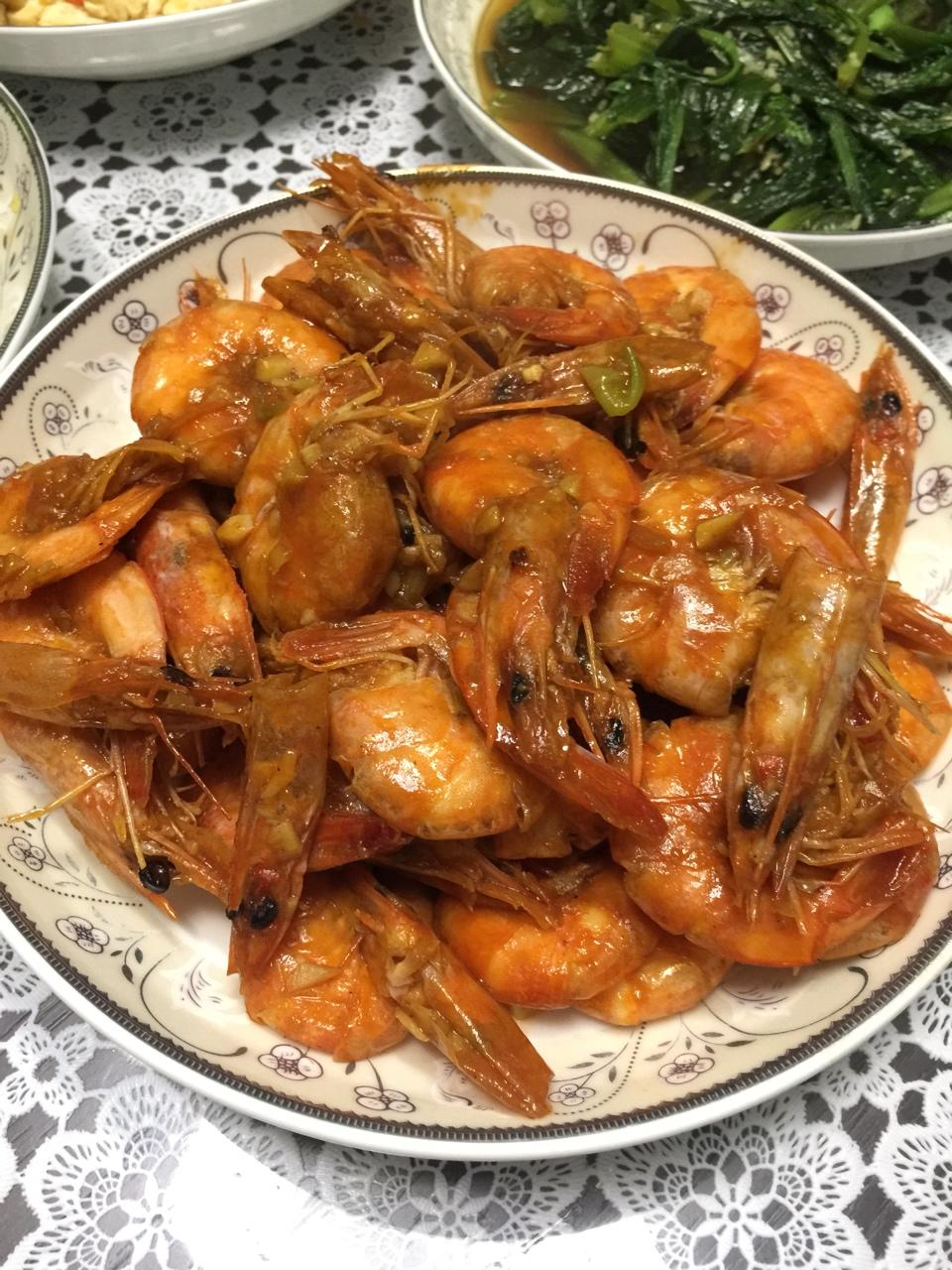 油焖大虾