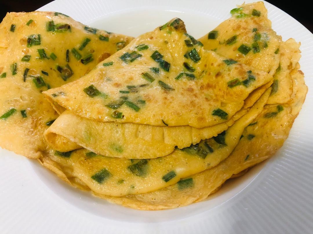 小葱鸡蛋饼的做法