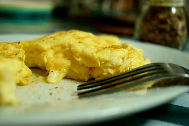 居然没有煎蛋卷 omelet的做法
