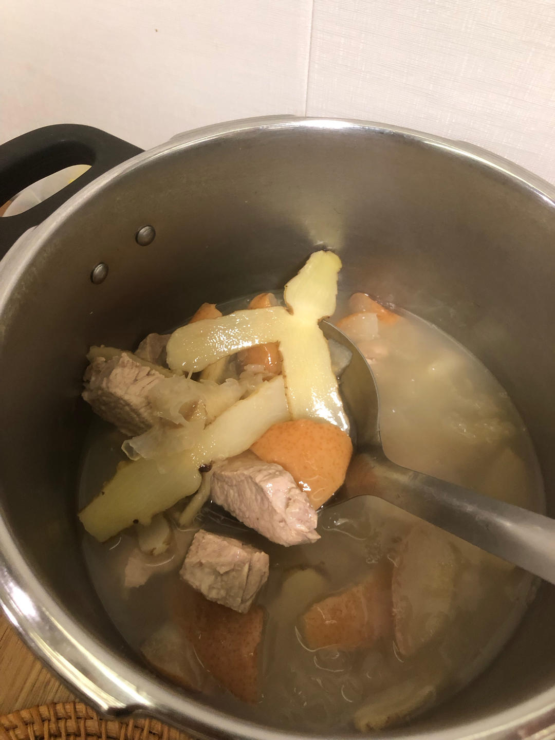 煮过的跳汤