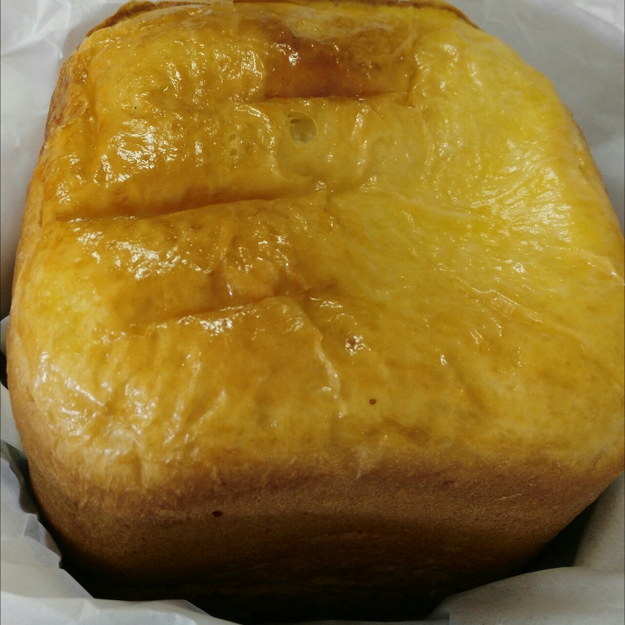 超级好吃的原味面包（面包机版）